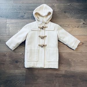 Cream Toggle RL Coat